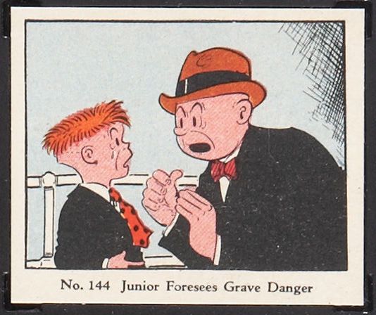 144 Junior Foresees Grave Danger